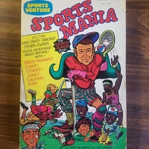 Vintage 1974 Sports Mania Humor Book